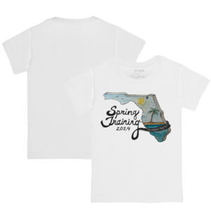 Infant Tiny Turnip White Pittsburgh Pirates 2024 Spring Training Grapefruit League T-Shirt