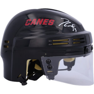Jake Guentzel Carolina Hurricanes Autographed Black Mini Helmet