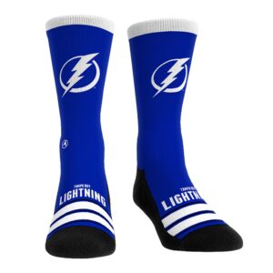 Unisex Rock Em Socks Tampa Bay Lightning Gametime Stripe Crew Socks