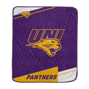 Pegasus Northern Iowa Panthers 50" x 60" Diagonal Ghost Ultra Soft Blanket