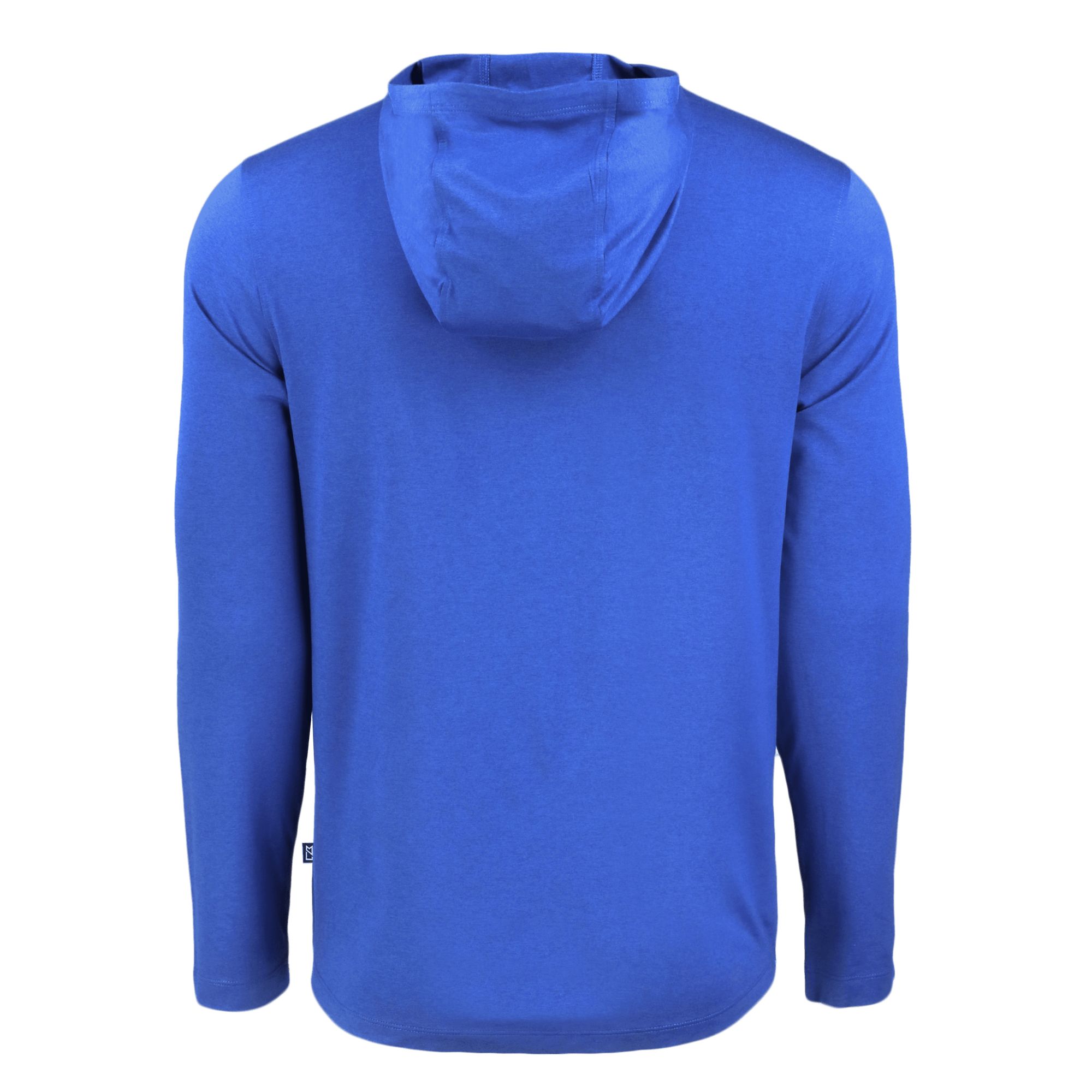 Men's Cutter & Buck Royal Tulsa Golden Hurricane Coastline Epic Comfort Eco Recycled Long Sleeve Hoodie T-Shirt - Image 7