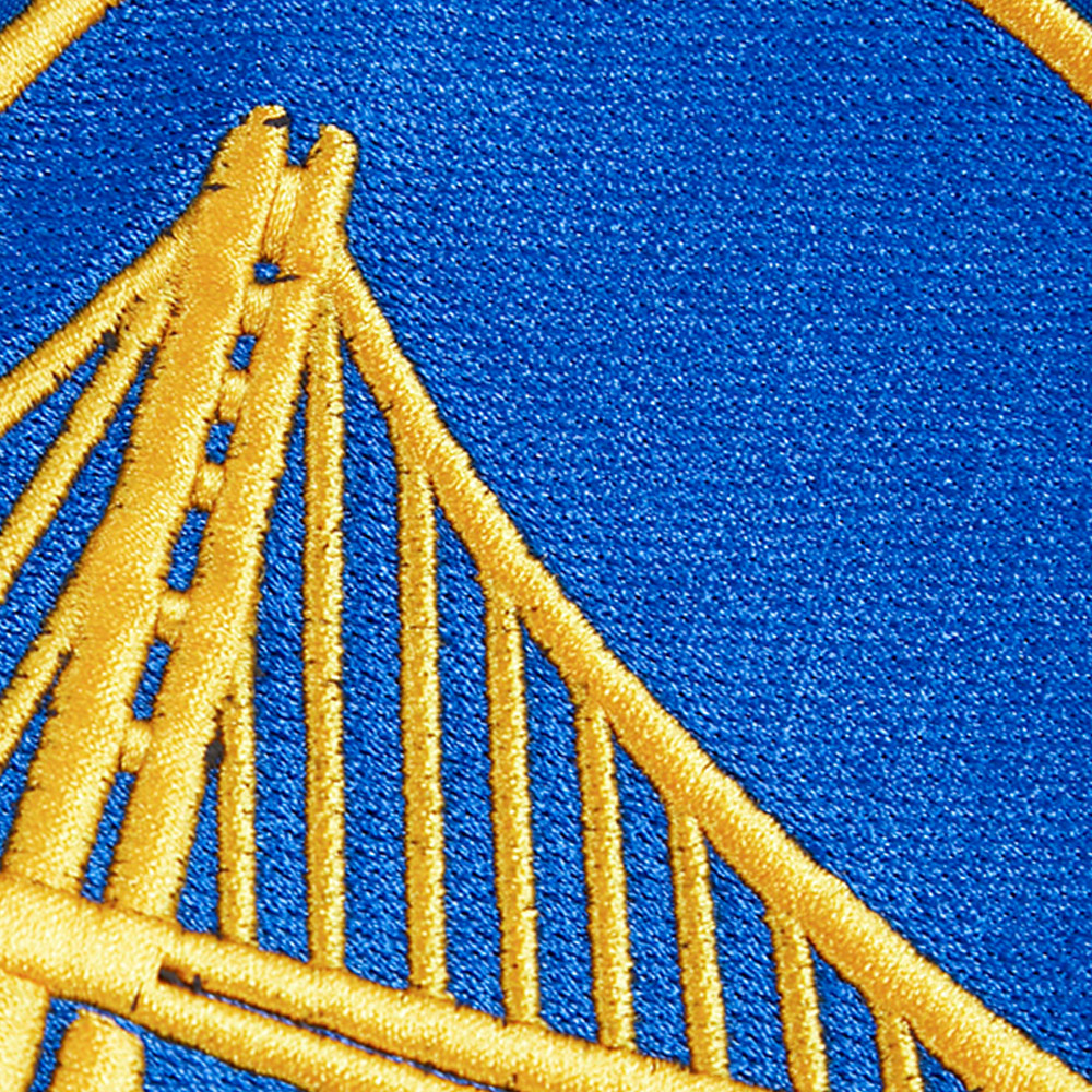 Men's Pro Standard Royal Golden State Warriors Retro Classic Satin Full-Snap Jacket - Image 8