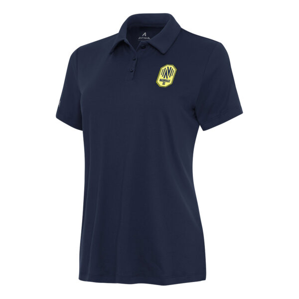 Women's Antigua Navy Nashville SC Reprocess Polo