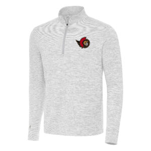 Women's Cutter & Buck  Heather Charcoal Louisville Bats Lakemont Tri-Blend V-Neck Pullover Sweater