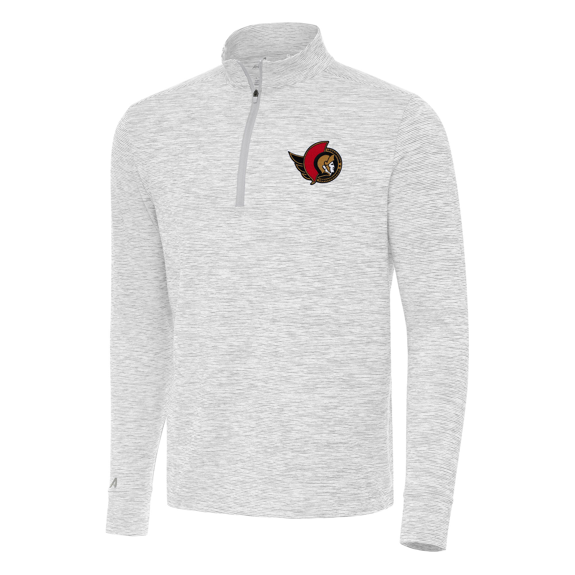 Women's Cutter & Buck Heather Charcoal Louisville Bats Lakemont Tri-Blend V-Neck Pullover Sweater