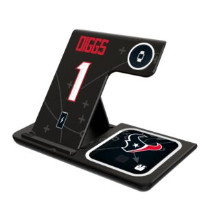 Keyscaper Stefon Diggs Houston Texans Ready 3-in-1 Charging Station