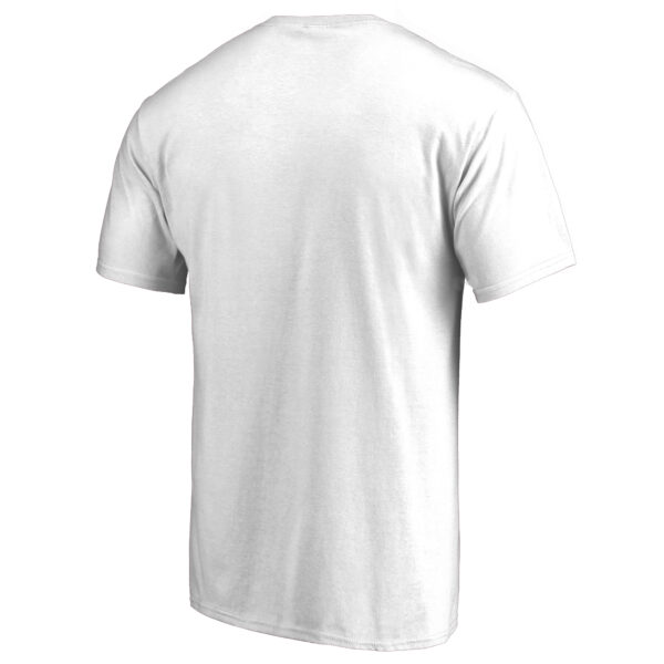 Men's White Nebraska Huskers Primary Team Logo T-Shirt - Image 7