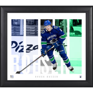 Brock Boeser Vancouver Canucks Framed 15'' x 17'' Player Panel Collage