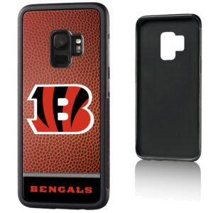 Cincinnati Bengals Galaxy Bump Case with Football Design