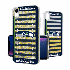 Seattle Seahawks iPhone Field Design Glitter Case