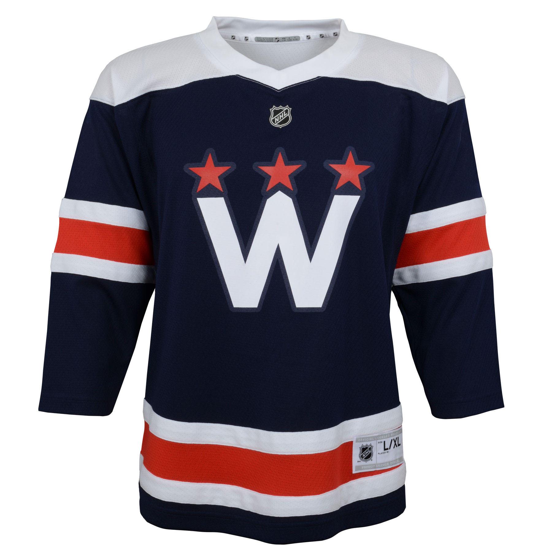 Infant Navy Washington Capitals 2020/21 Alternate Replica Jersey - Image 6