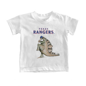 Youth Tiny Turnip White Texas Rangers Stega T-Shirt