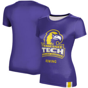 Women's Purple Tennessee Tech Golden Eagles Rowing T-Shirt