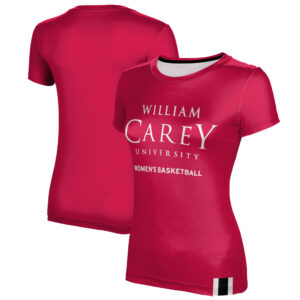 Women's Red William Carey Crusaders Women's Basketball T-Shirt
