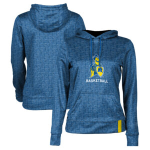 Women's Blue Madonna Crusaders Basketball Pullover Hoodie