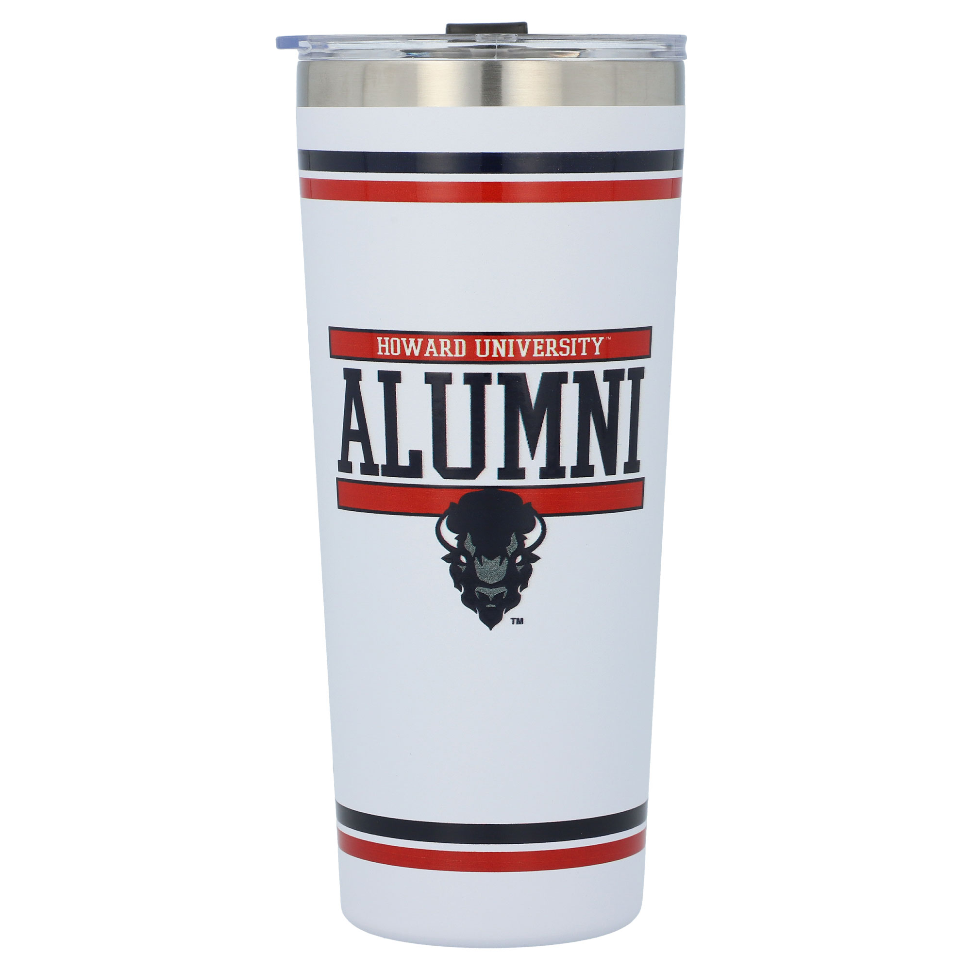 Howard Bison 24oz. Alumni Stainless Steel Tumbler - Image 2