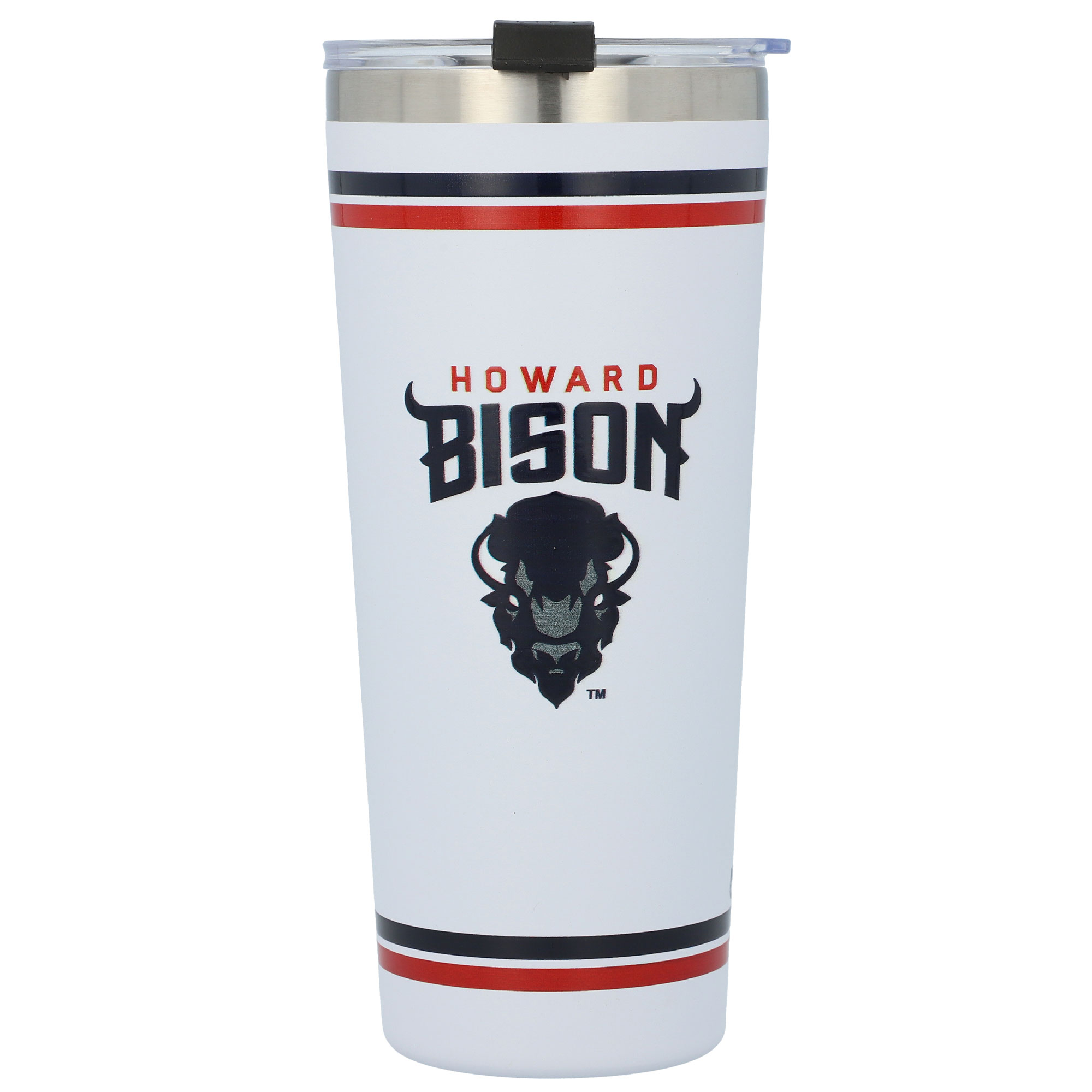 Howard Bison 24oz. Alumni Stainless Steel Tumbler - Image 3