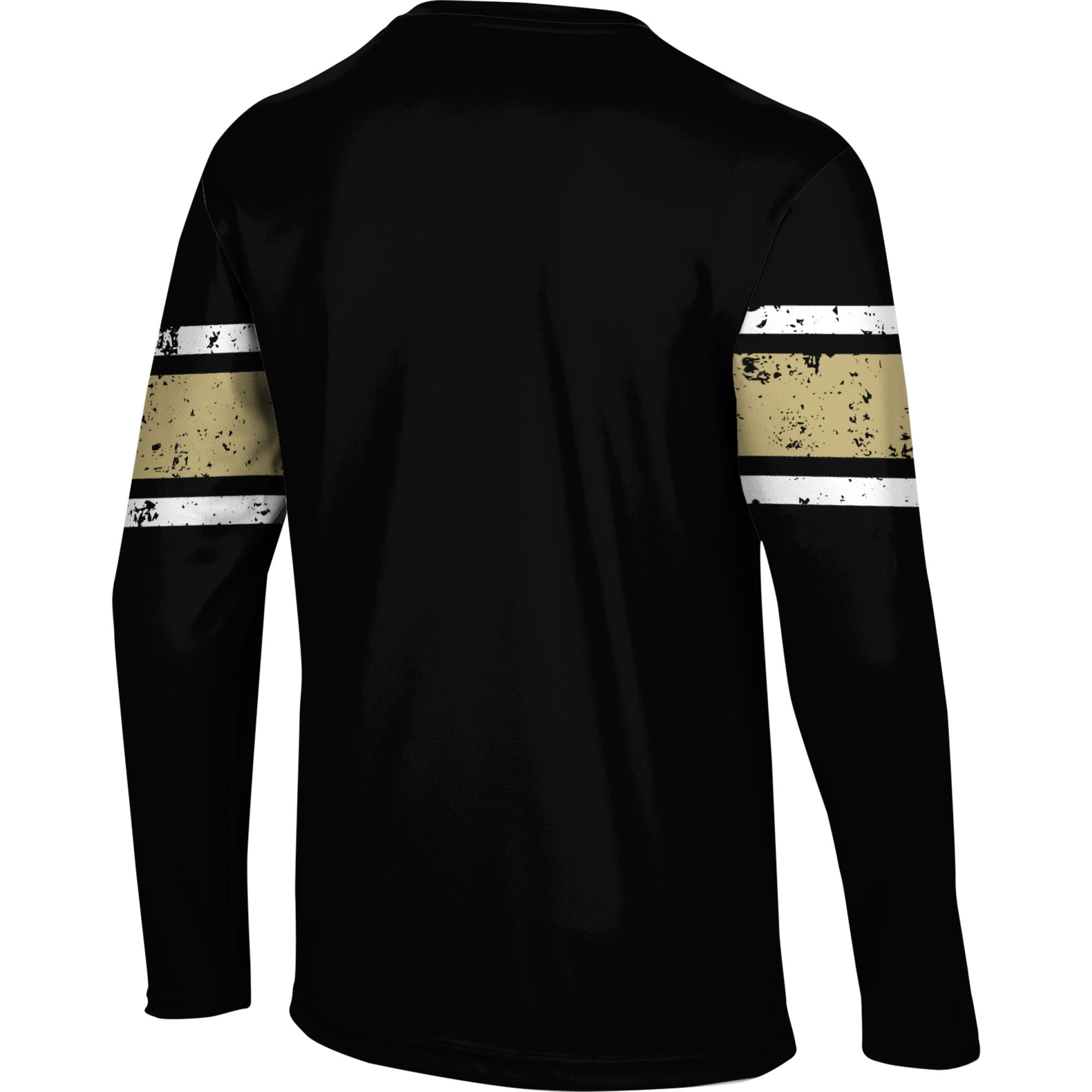 Men's Black Idaho Vandals Long Sleeve T-Shirt - Image 6
