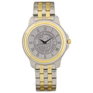 Silver/Gold Oberlin Yeomen Two-Tone Wristwatch