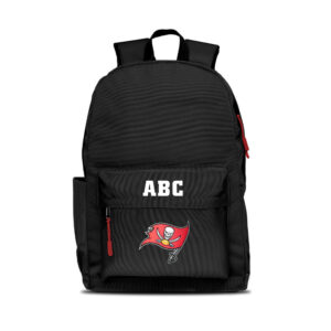 MOJO Black Tampa Bay Buccaneers Personalized Campus Laptop Backpack