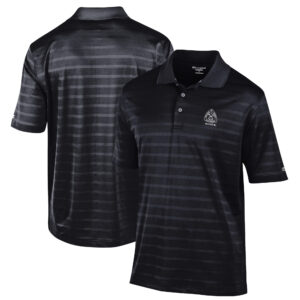 Men's Champion Black Colorado School of Mines Orediggers Textured Solid Polo
