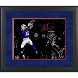 Gabriel Davis Buffalo Bills Facsimile Signature Framed 11'' x 14'' Spotlight Photograph
