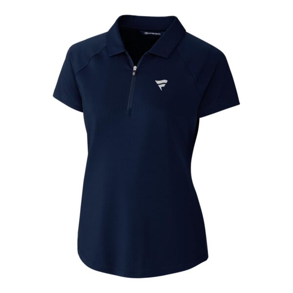 Women's Cutter & Buck Navy Fanatics Corporate Forge Stretch Polo - Image 6