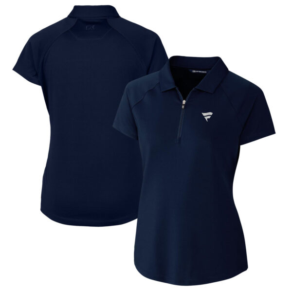 Women's Cutter & Buck Navy Fanatics Corporate Forge Stretch Polo