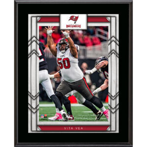 Vita Vea Tampa Bay Buccaneers Framed 10.5" x 13" Sublimated Player Plaque