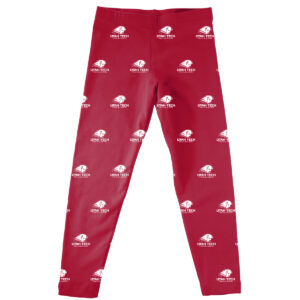 Infant Red Utah Tech Trailblazers All Over Print Leggings