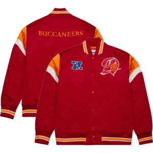 Tampa Bay Buccaneers Mitchell & Ness Heavyweight Satin Jacket