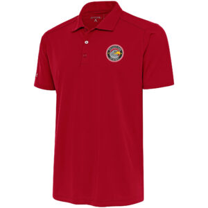 Men's Antigua  Red College Park Skyhawks Big & Tall Tribute Polo