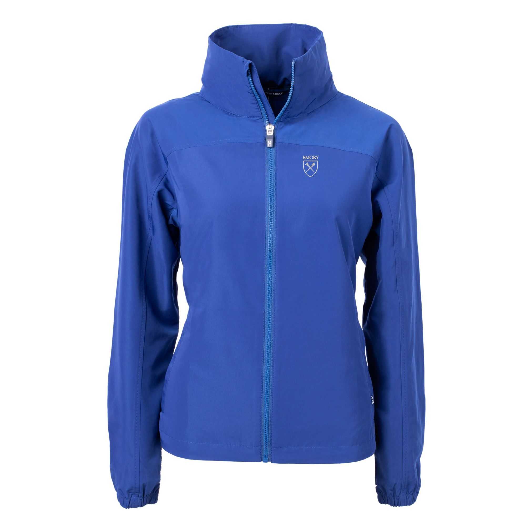 Women's Cutter & Buck Blue Emory Eagles Charter Eco Recycled Full-Zip Jacket - Image 6