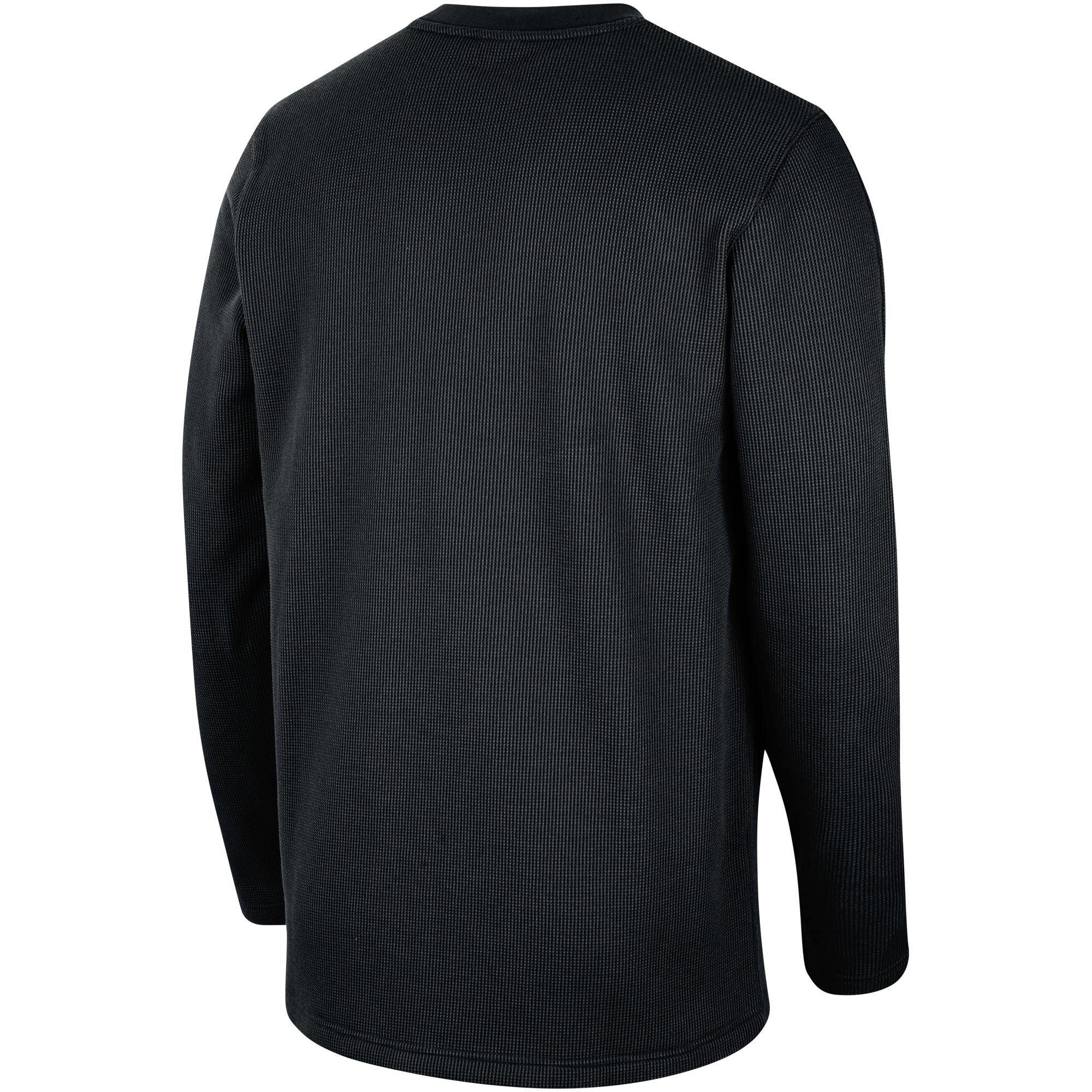 Men's Nike Black Team USA Waffle Knit Long Sleeve T-Shirt - Image 4