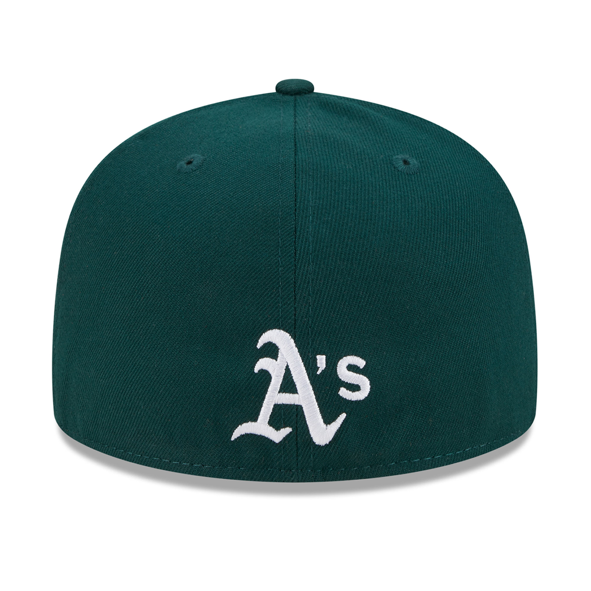 Men's New Era Green Oakland Athletics Game Day Overlap 59FIFTY Fitted Hat - Image 5