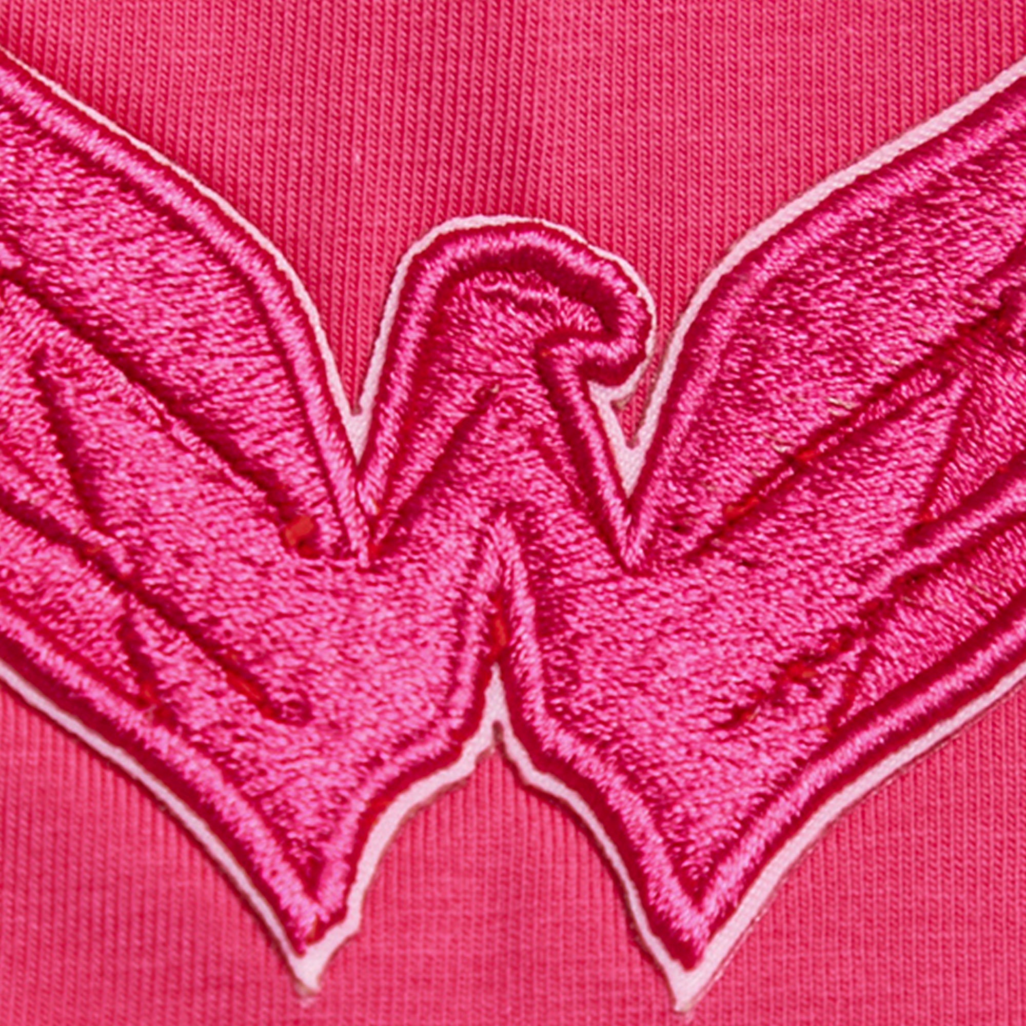 Women's Pro Standard Washington Capitals Triple Pink Cropped Boxy T-Shirt - Image 15