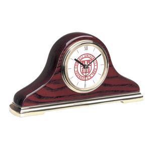Gold Cornell Big Red Mantel Clock
