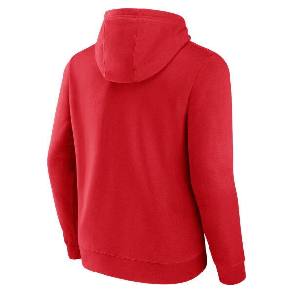 Men's  Red Atlanta Dream Primary Logo Pullover Hoodie - Image 8
