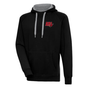 Men's Antigua  Black Arizona Cardinals Victory Pullover Hoodie