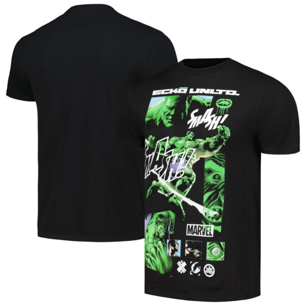 Unisex Ecko Unlimited Black Hulk Hulkathon T-Shirt