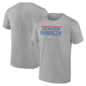 Men's  Heather Gray Denver Nuggets Hoops For Troops Training T-Shirt