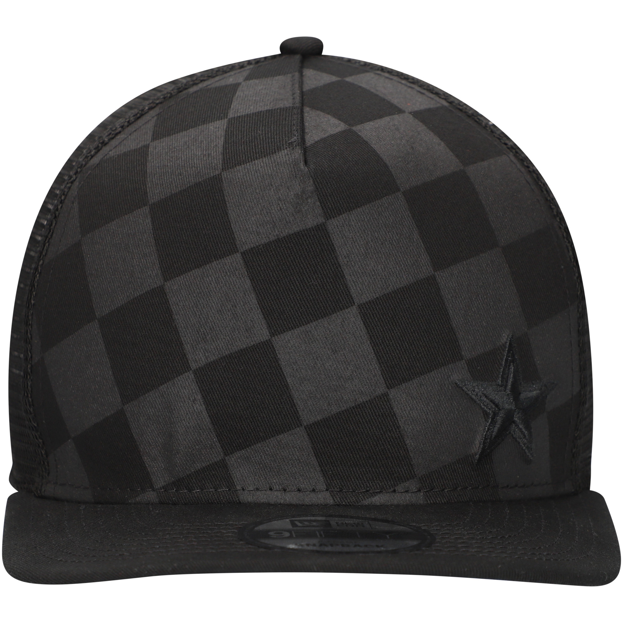 Men's New Era Black Dallas Cowboys Check Mate 9FIFTY Trucker Snapback Hat - Image 7