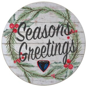 DePaul Blue Demons 20'' x 20'' Season's Greetings Circle