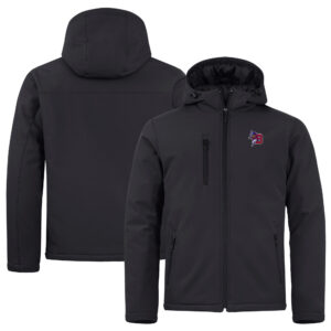 Men's Cutter & Buck  Black Buffalo Bisons  Clique Equinox Insulated Softshell Full-Zip Jacket