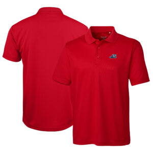 Men's Cutter & Buck  Red West Michigan Whitecaps  Clique Ice Pique Tech Polo