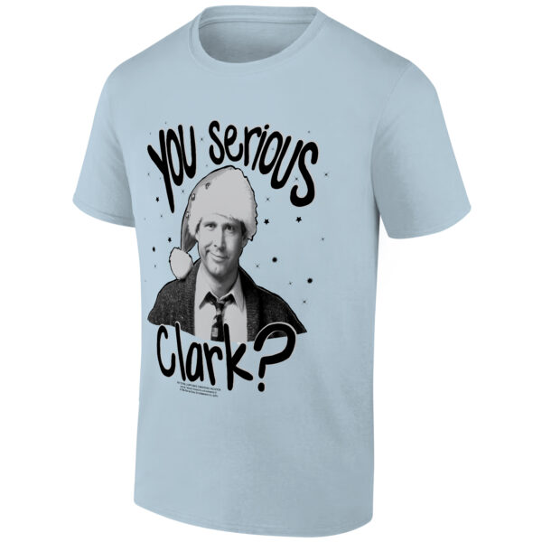 Men's Ripple Junction Light Blue National Lampoon's Christmas Vacation  Holiday Graphic T-Shirt - Image 5