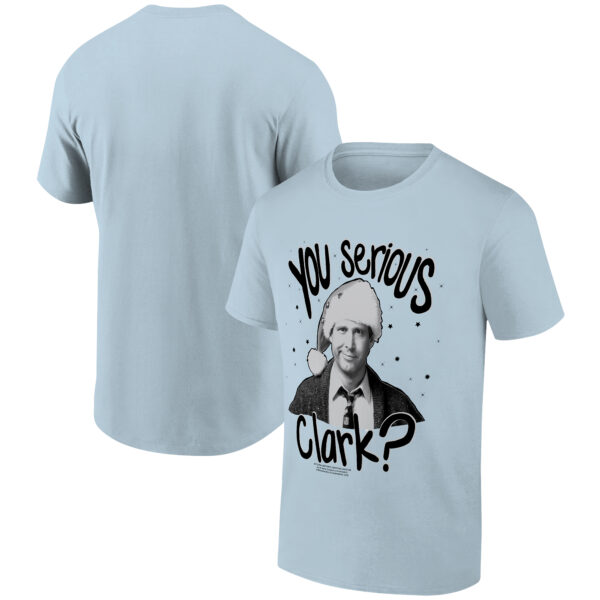 Men's Ripple Junction Light Blue National Lampoon's Christmas Vacation  Holiday Graphic T-Shirt