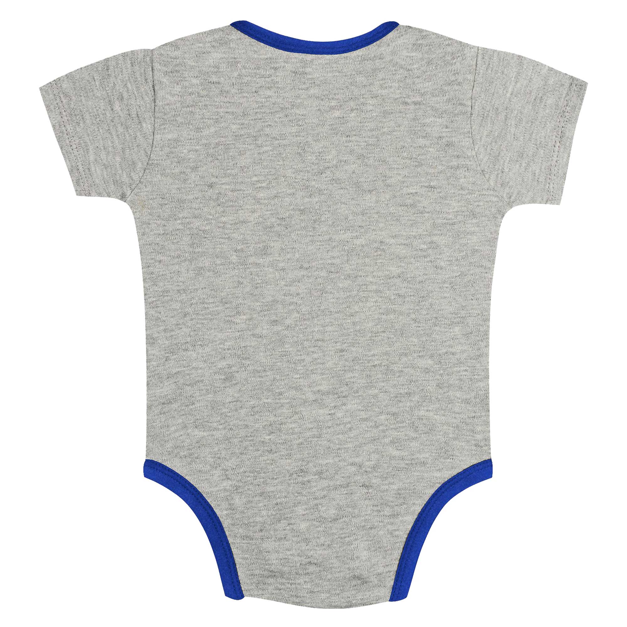 Newborn & Infant Gray/White Los Angeles Dodgers Two-Pack Play Ball Bodysuit Set - Image 9