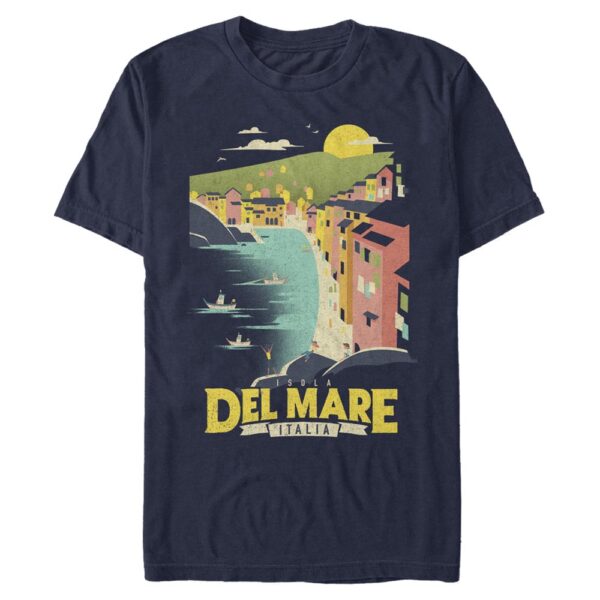 Men's Mad Engine Navy Luca Del Mare Graphic T-Shirt