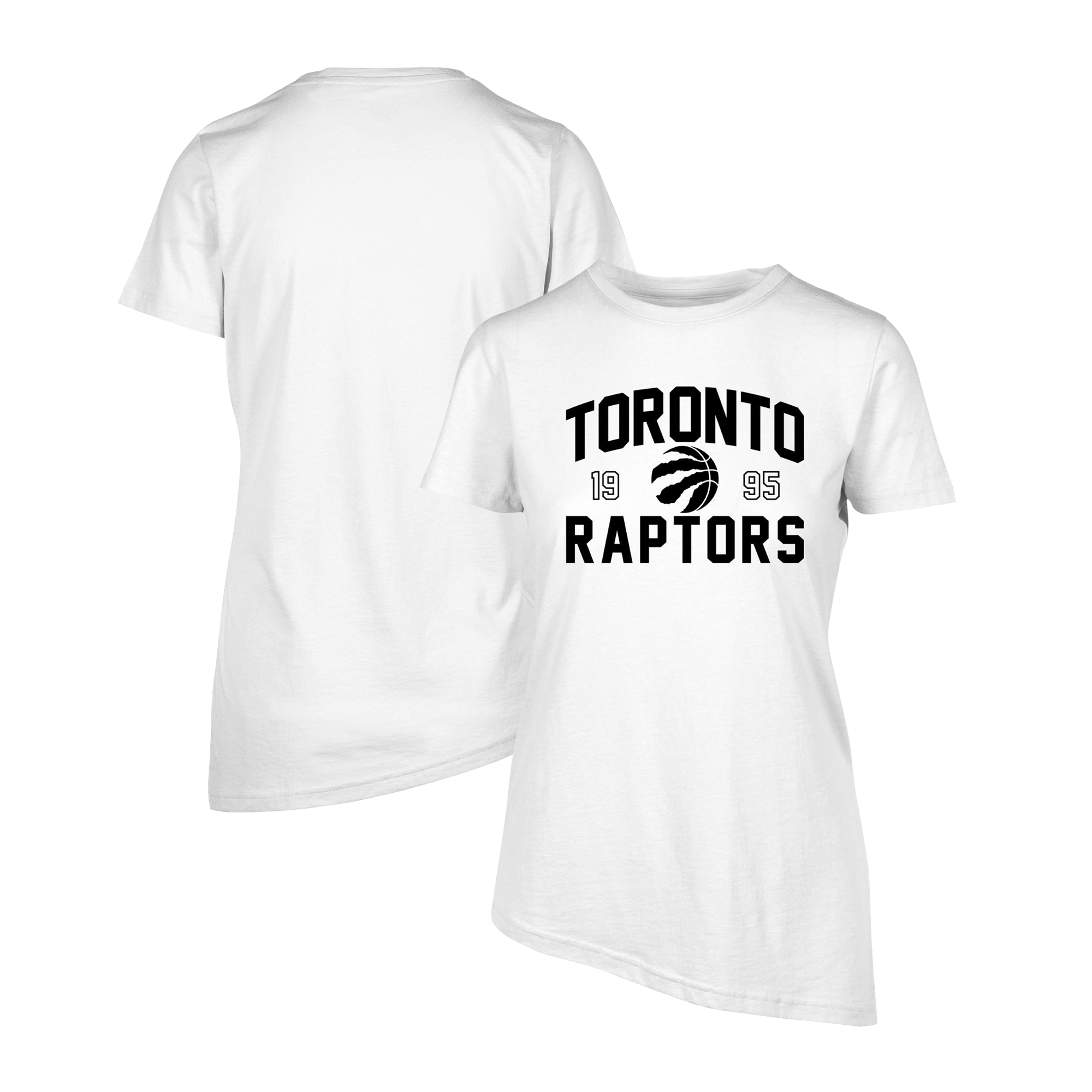 Women's Levelwear White Toronto Raptors Birch T-Shirt - Image 5